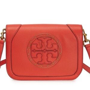 Tory Burch Robinson Red Crossbody Bag
